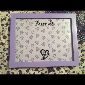 4x6 purple picture frame